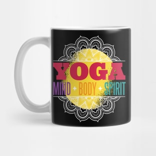 Yoga Mind Body Spirit Mug